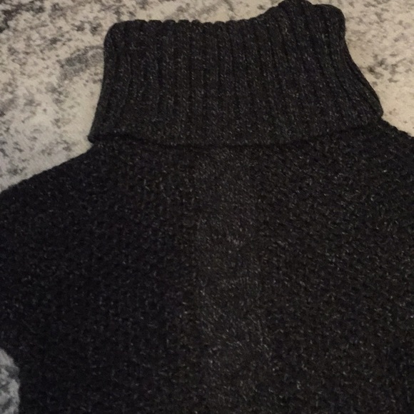 Heathered gray tunic sweater - Picture 4 of 5